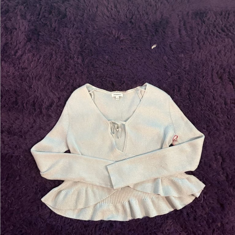 Freshman Silver Ribbed Knit
